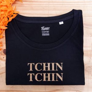 T-shirt Femme - Tchin Tchin  - Glitter