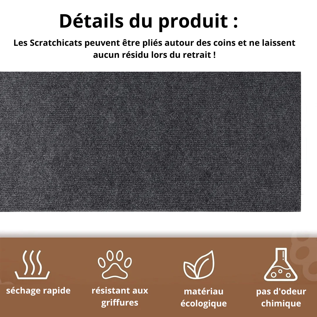SCRATCHICAT - Protection efficace contre les griffures pour surfaces lisses – Image 6