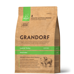 Croquette chien Grandorf Agneau et dinde – Mini