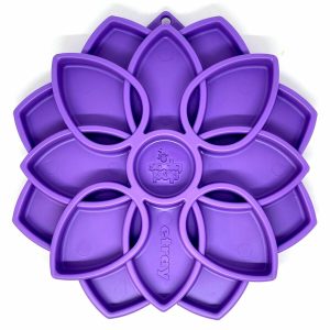 Tapis à lécher Mandala design etray purple