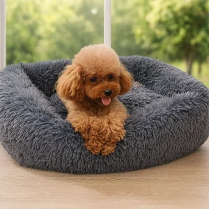 coussin chien | carré moelleux anti-stress