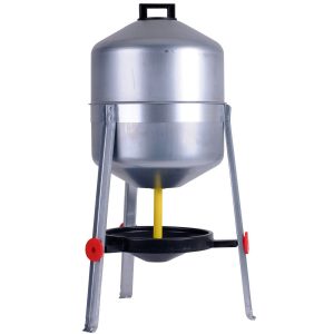 Abreuvoir galvanisé sur pieds, 25l